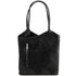 Patty - Leather convertible backpack shoulderbag